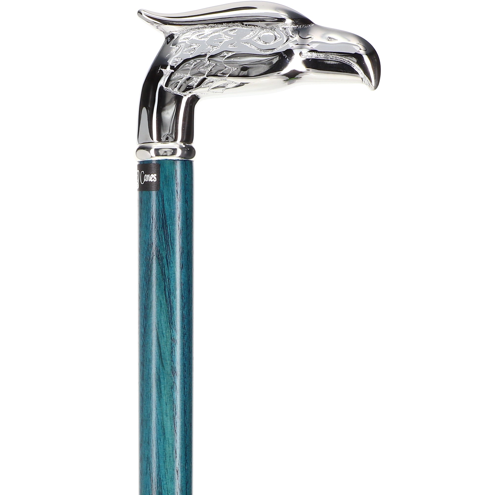 Premium Denim Blue Eagle Cane: Chrome, Patriotic Elegance Clearance Exclusive