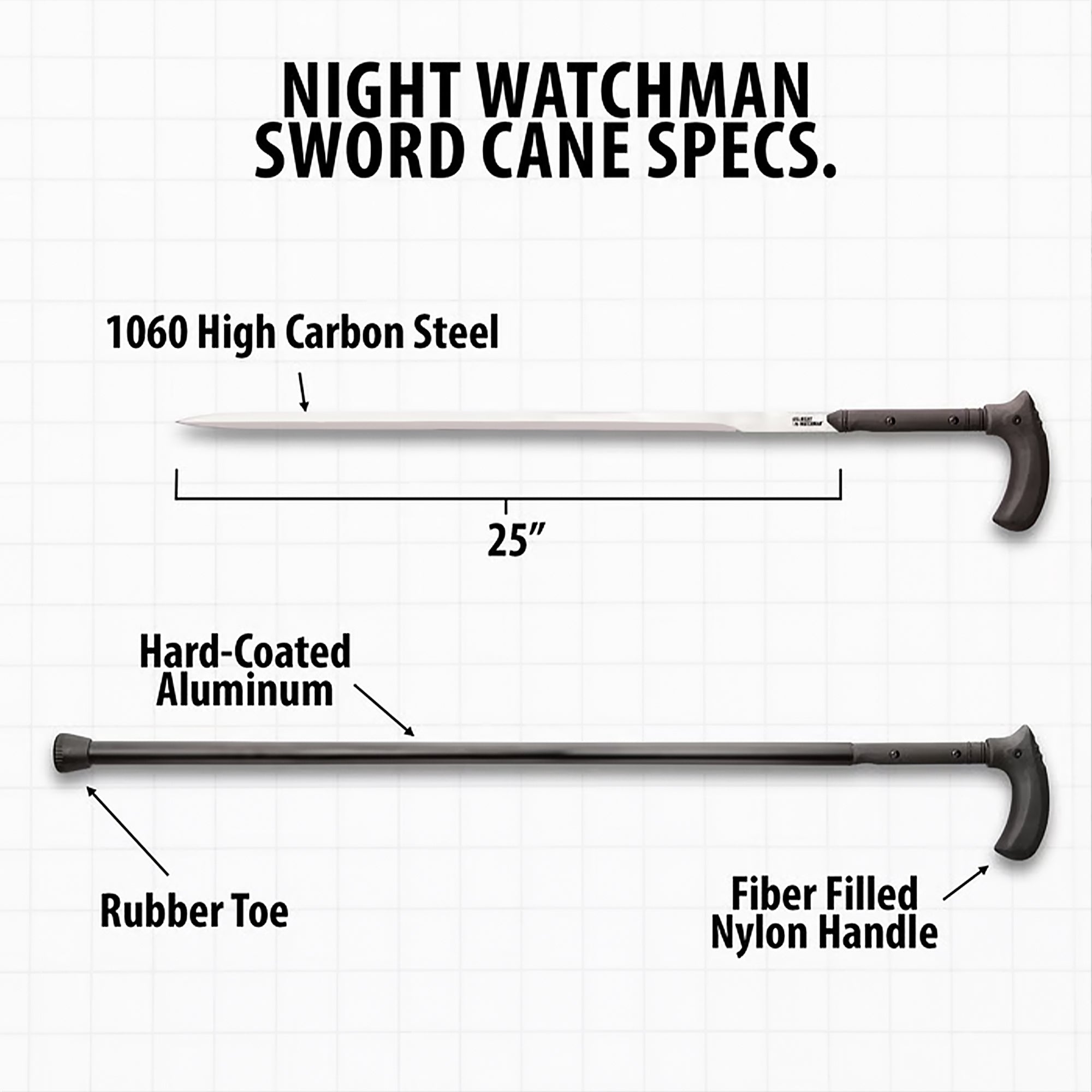 Stealth Tactical Sword Cane: Superior Carbon Steel Blade Shop For Sale