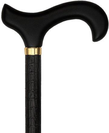 Faux Leather-Wrapped Adjustable Cane Order