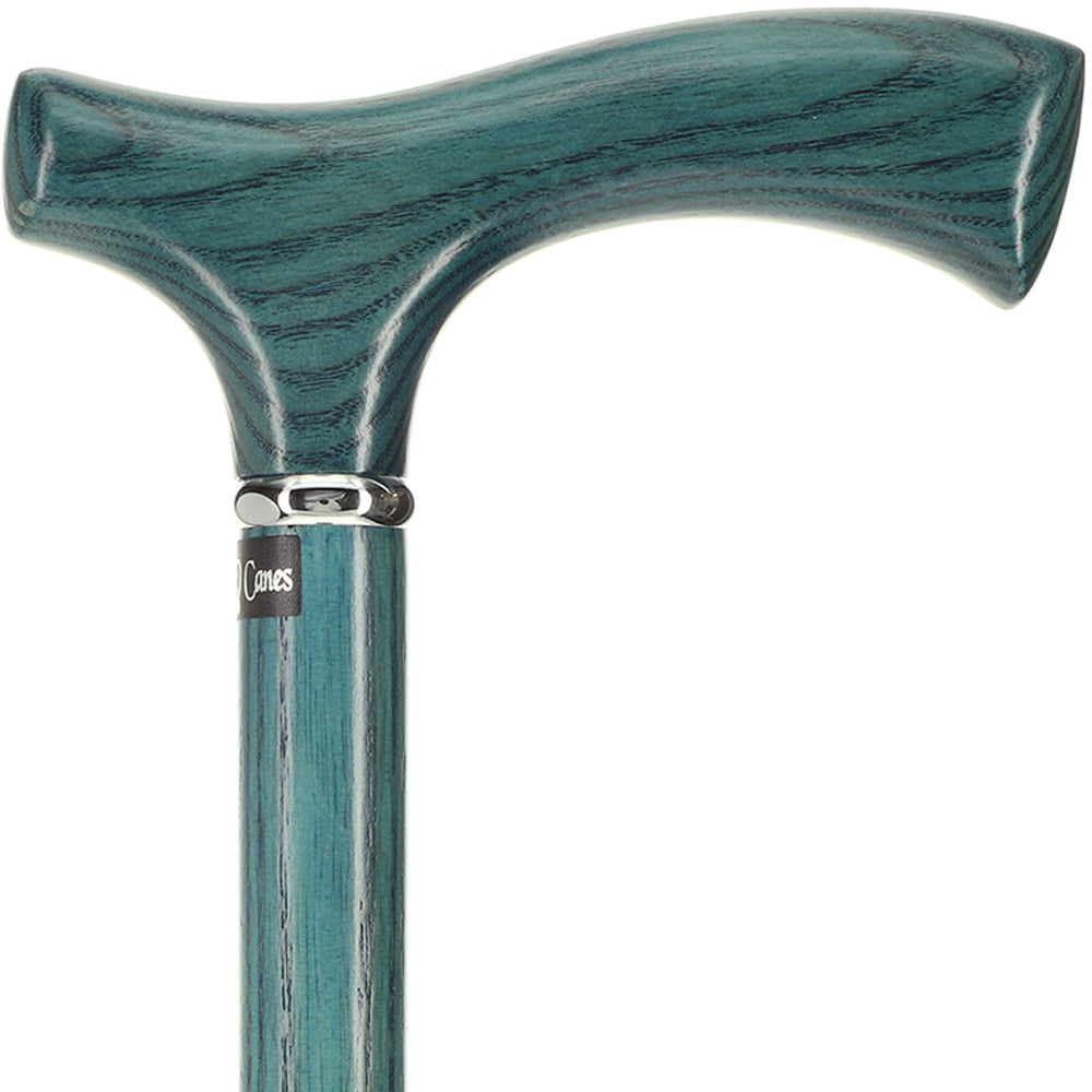 Stylish Blue Denim Fritz Cane, Premium Natural Ash Shaft Outlet Amazing Pice