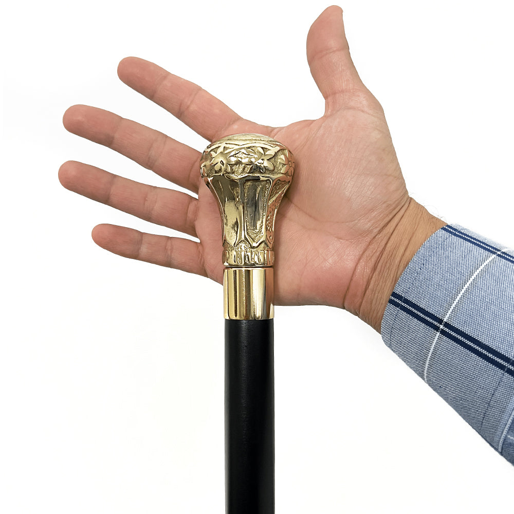 Scratch and Dent Bat Masterson Premium Brass Knob Cane: Legendary Replica V3499 Buy Cheap Clearance