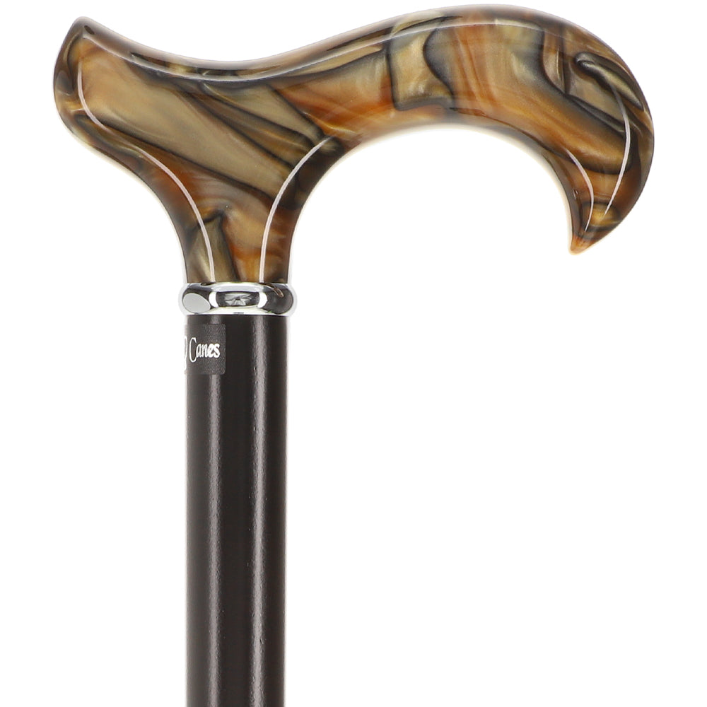 Pearlescent Acrylic Derby Cane w/ SafeTbase Manchester Great Sale Cheap Online