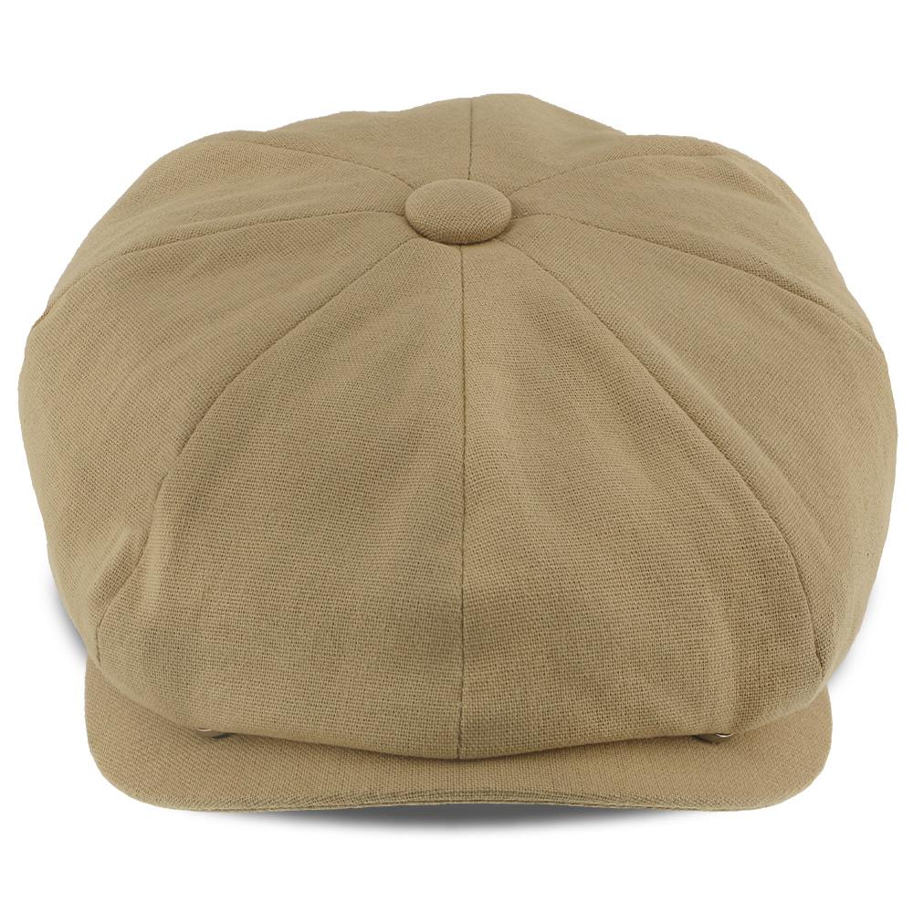 Beckham - Walrus Hats Tan Cotton 8 Panel Newsboy Cap Online Online Outlet Sale