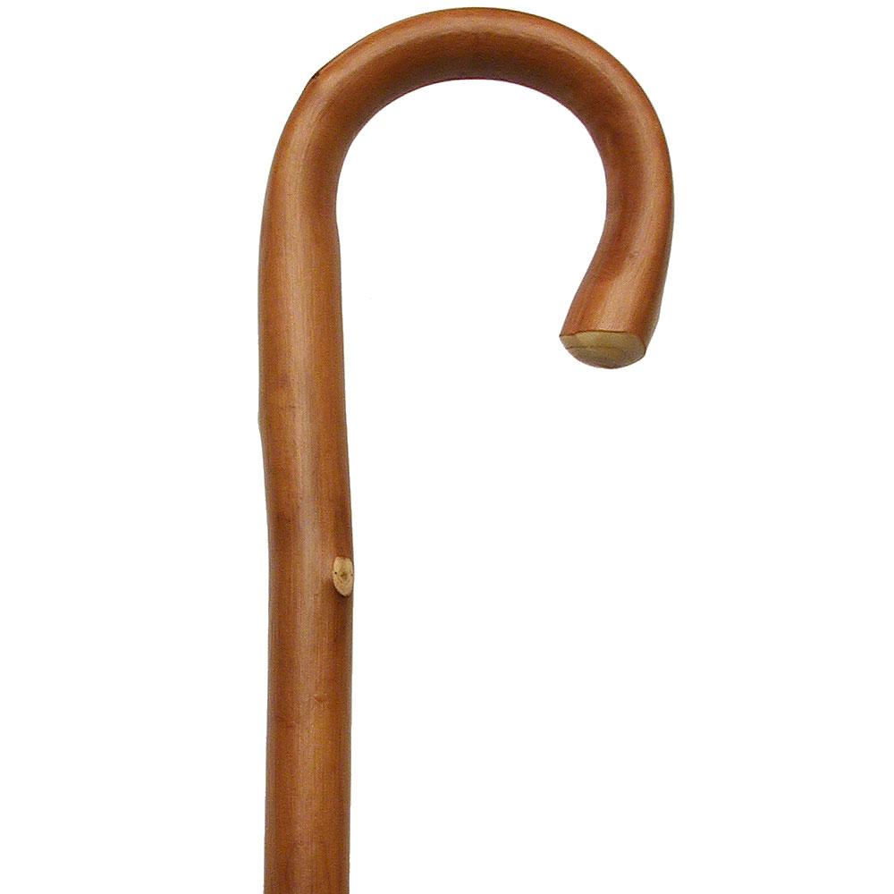 Tourist Walking Cane: Natural Chestnut Shaft & Grip Free Shipping Genuine