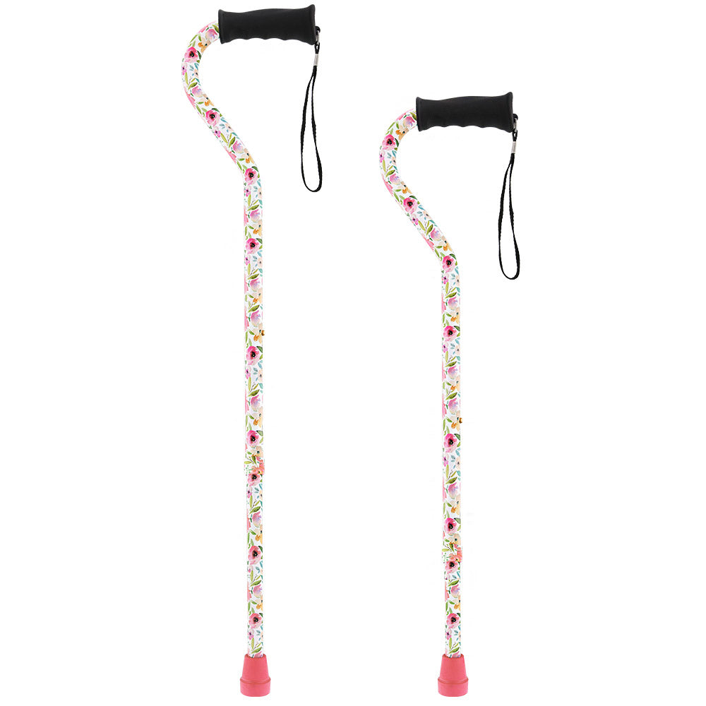 Vivienne May Designer Cane: Watercolor Flowers Wiki Sale Online