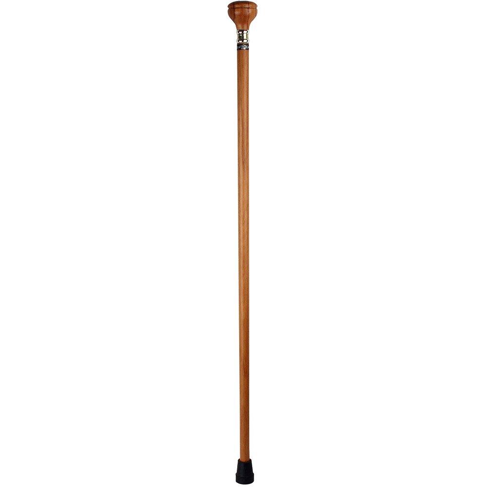 Scratch and Dent Rosewood Flat Top Knob Handle Walking Stick With Rosewood Shaft and Two Tone Collar V2281 Buy Cheap Fake