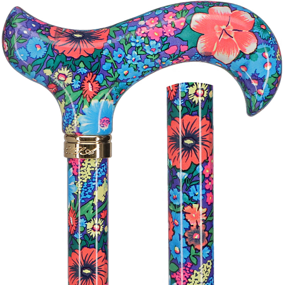 Chic Adjustable Cane - Everlasting Delight Patterned Handle Cheap Sale Outlet Store