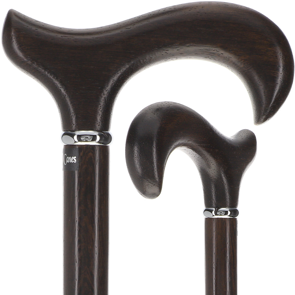 Scratch and Dent Wenge Derby Cane: Premium, Textured Exotic & Durable Wood V3092 For Nice Cheap Price