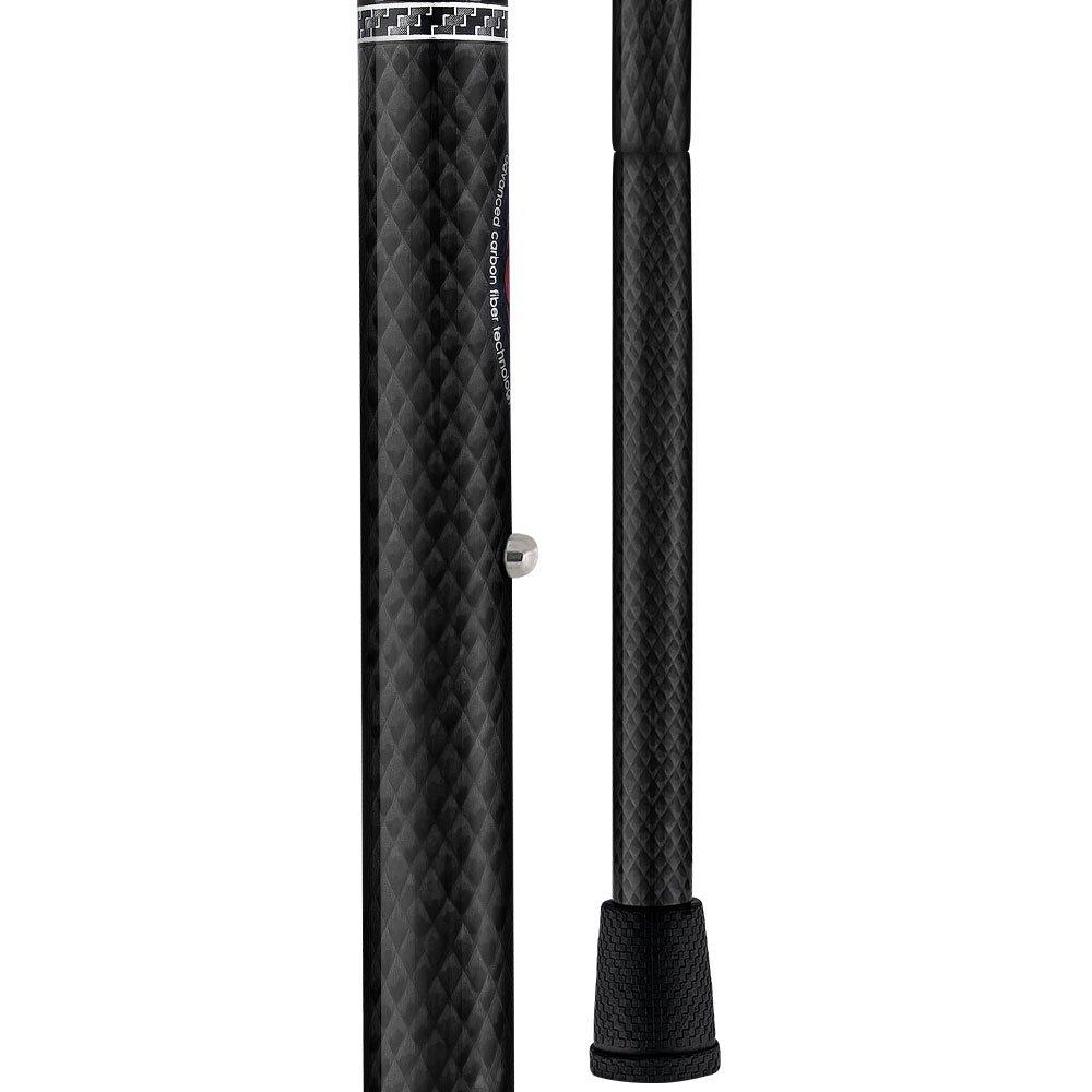 Extra Tall, Folding Carbon Fiber Derby Cane - Adjustable Sale 100% Guaranteed