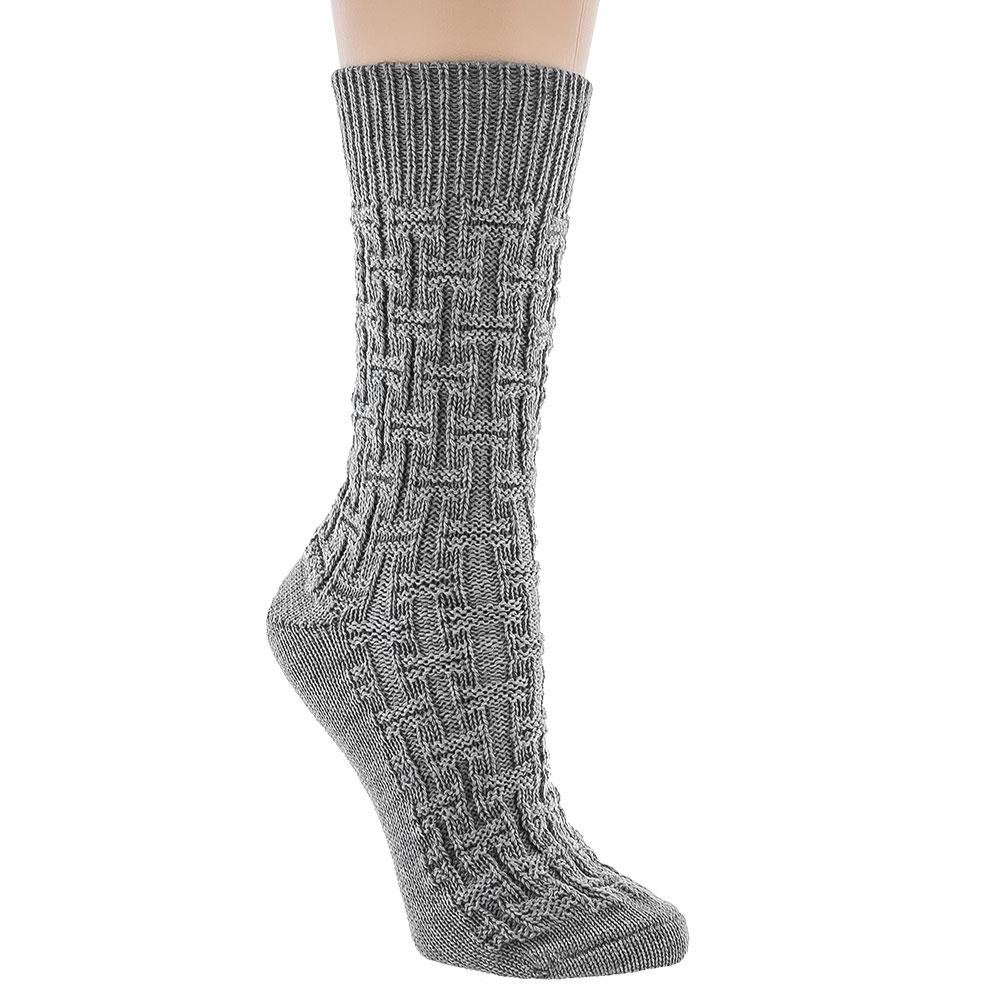 Ladies Gray New Shades of Eire Irish Wool Socks Discount Ebay