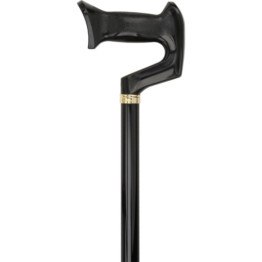 Orthopedic Comfort Handle Cane: Adjustable Black Handle Cheap Sale With Credit Card