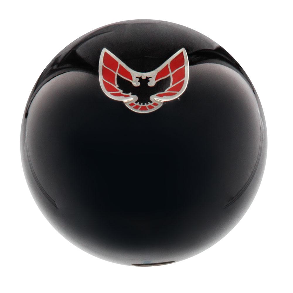 Licensed Firebird Emblem Black Round Knob Cane w/ Custom Wood Shaft & Collar Discount Wide Range Of