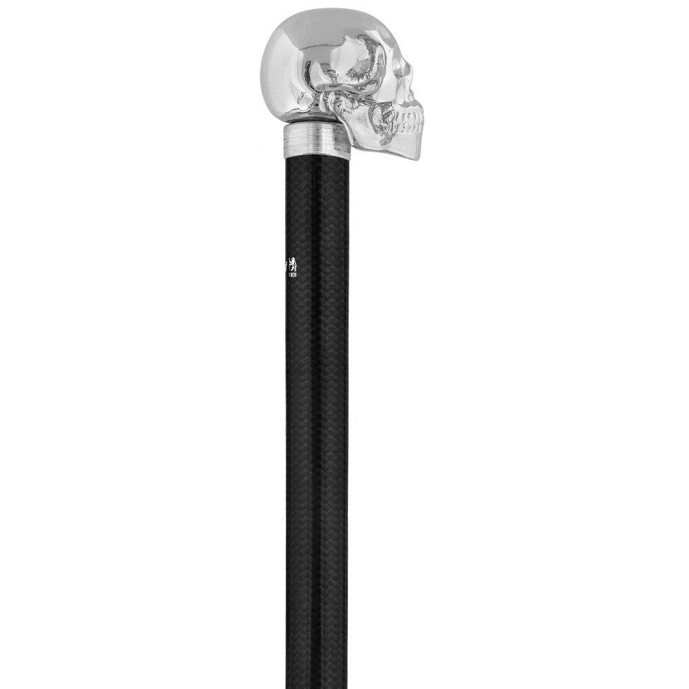 French Chrome Skull Handle Sword Stick: Carbon Fiber Shaft Clearance How Much