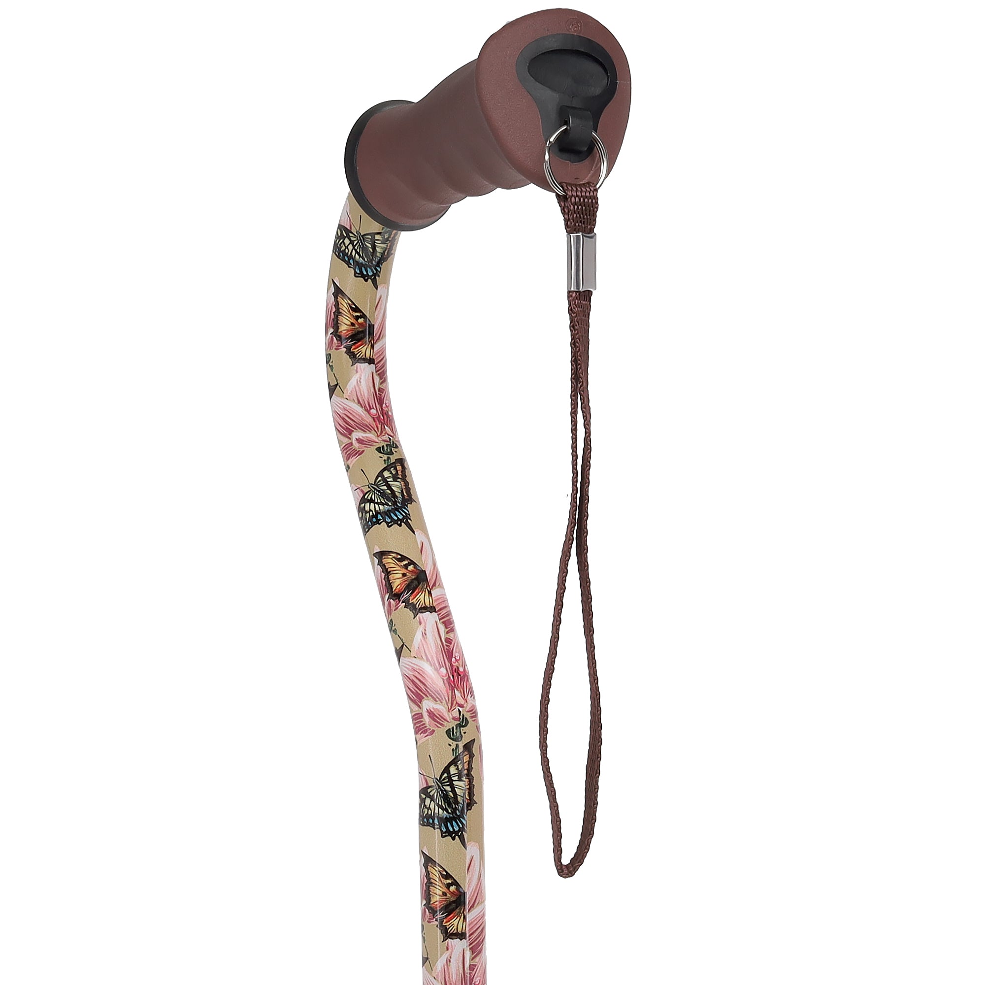 Lily & Butterfly: Adjustable Comfort Grip Offset Walking Cane Genuine Online