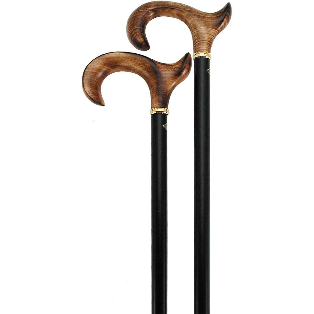 Scratch and Dent Hand-Specific Scorched Maple Ergonomic Walking Cane V3412 Buy Cheap Explore