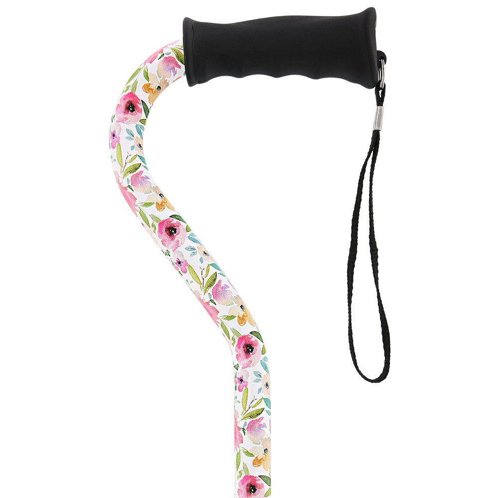 Vivienne May Designer Cane: Watercolor Flowers Wiki Sale Online