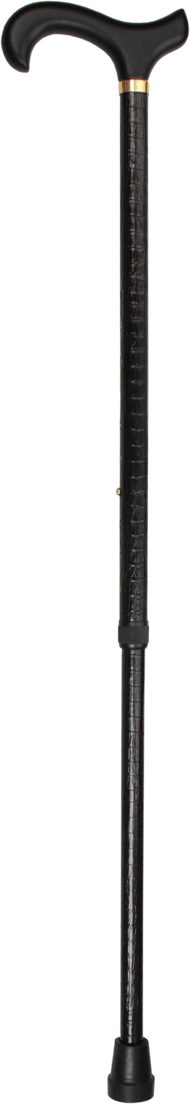 Scratch and Dent Faux Leather-Wrapped Adjustable Cane V2242 Free Shipping Inexpensive