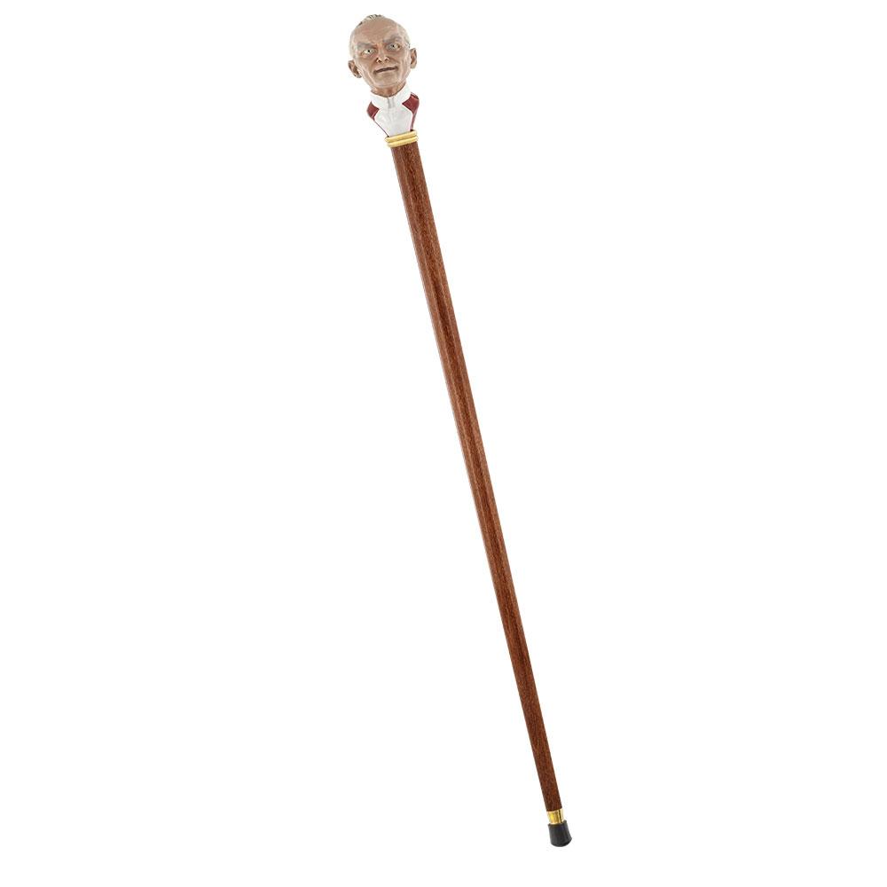 Pope Giovanni Knob Walking Stick with Stained Beechwood Shaft Outlet Best Seller