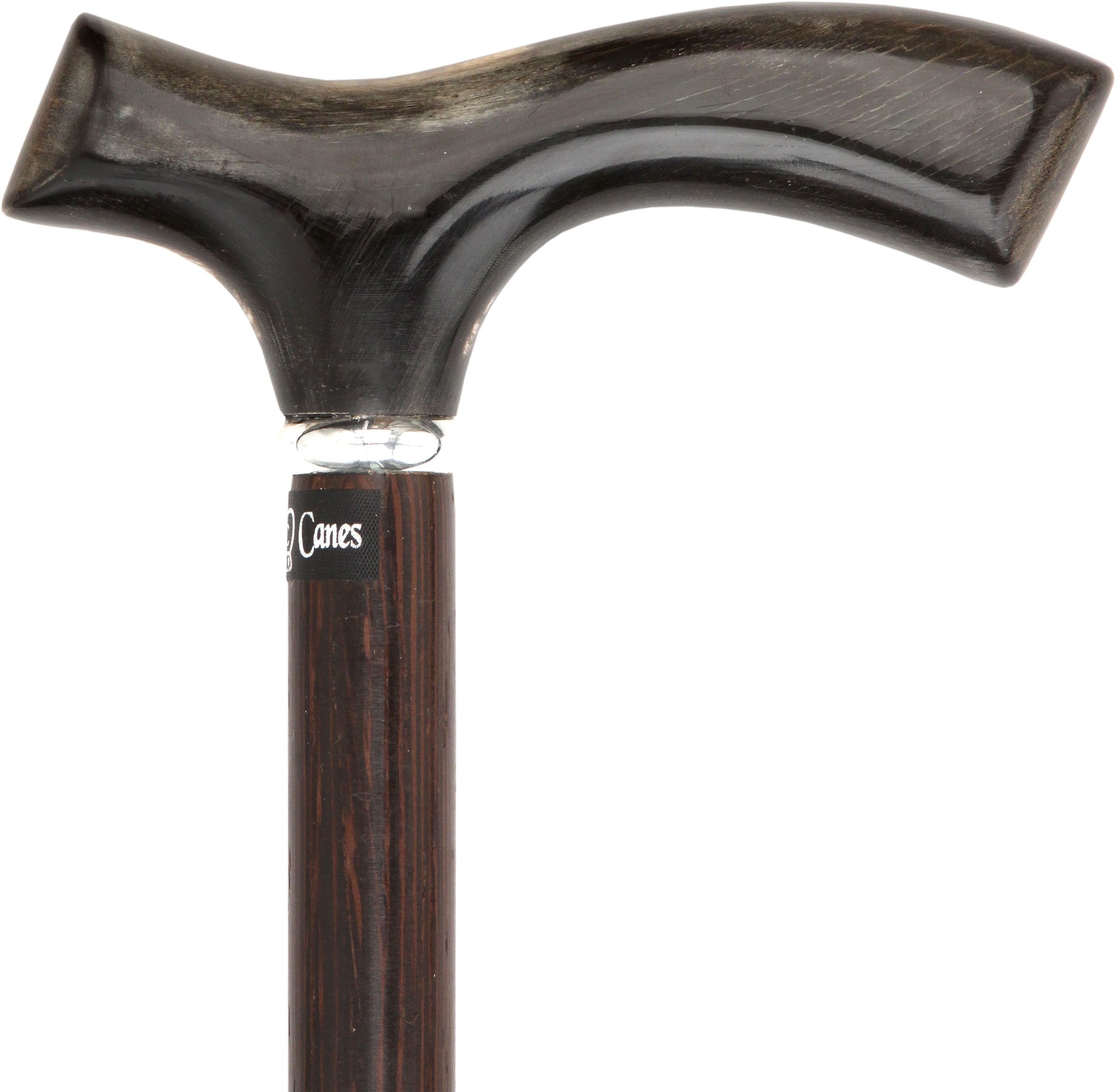 Scratch and Dent Buffalo Horn Fritz-Handle Walking Cane with Wenge Shaft V2054 Outlet Official