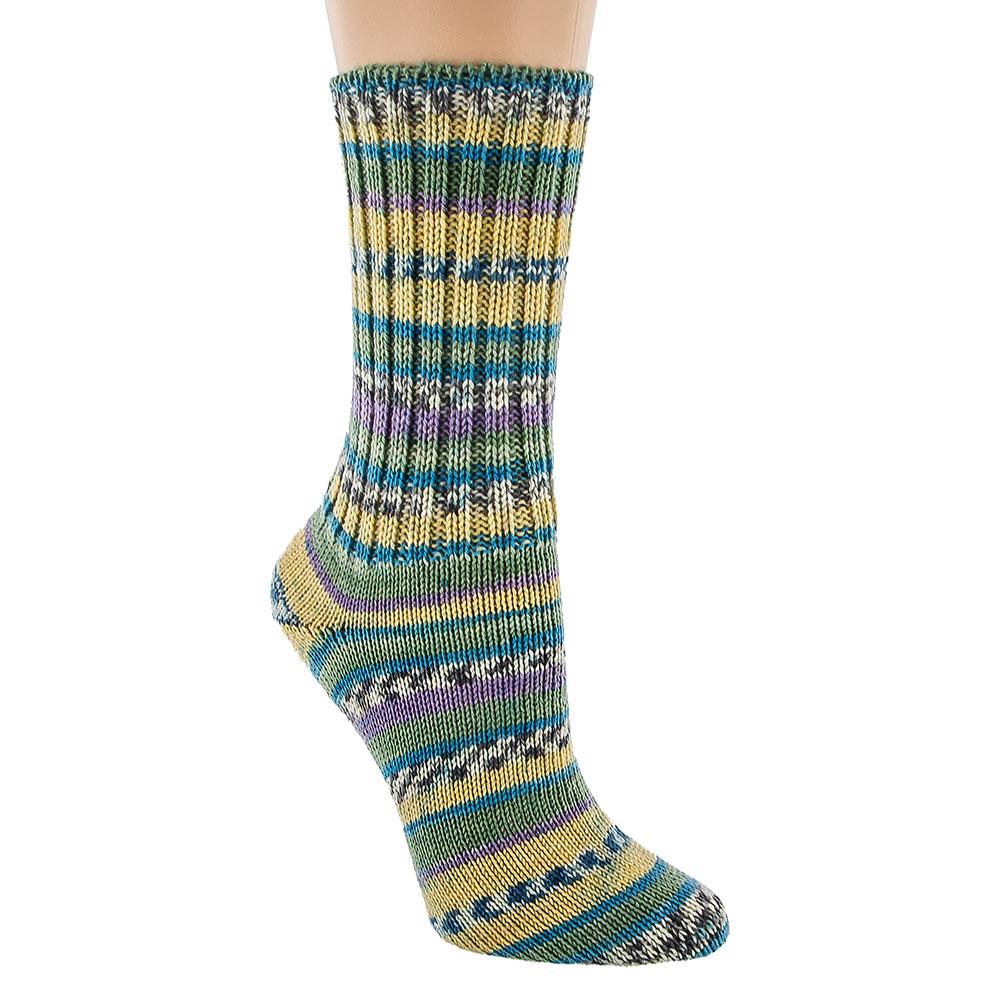 Ladies Gorgeous Green Pattern Designer Irish Wool Country Socks Low Cost