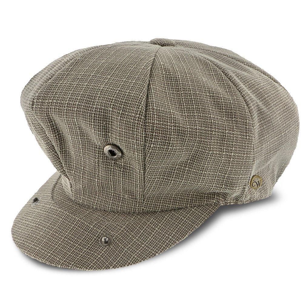 Textbook - Walrus Hats Sage/Grey Polyester 8 Panel Newsboy Cap Cheap Low Pice