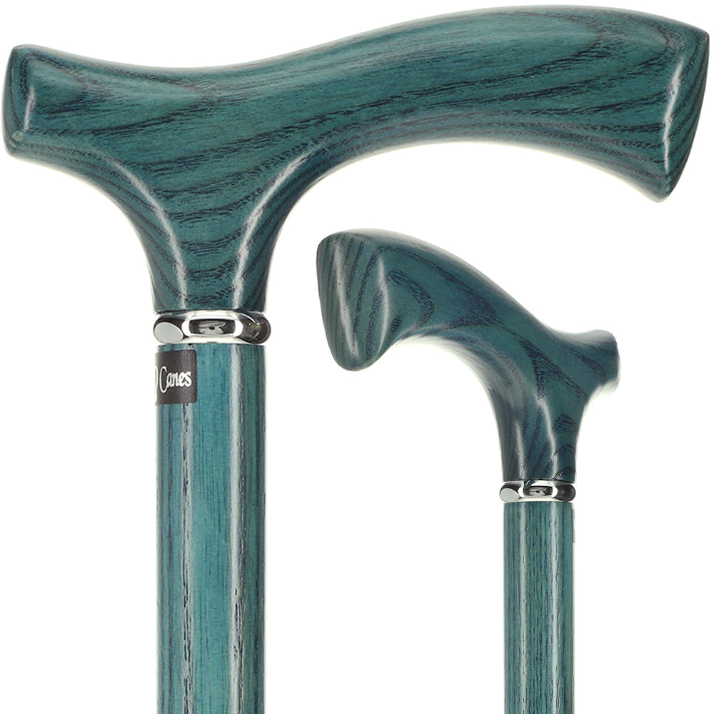 Stylish Blue Denim Fritz Cane, Premium Natural Ash Shaft Outlet Amazing Pice