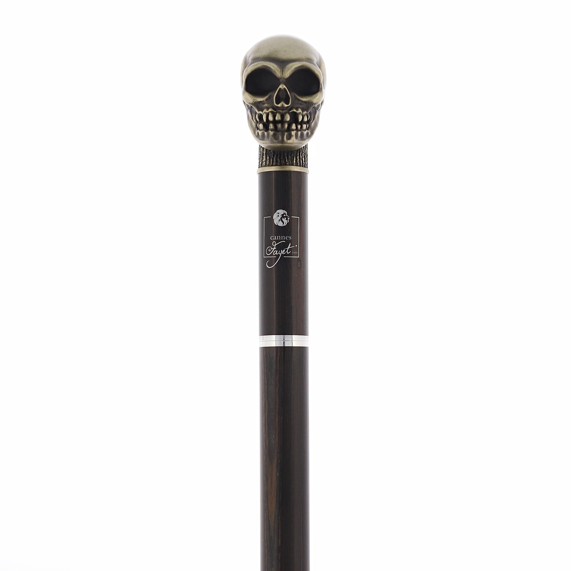 Silver Plated Skull Handle Sword Walking Stick With Stamina Shaft Clearance With Mastercard