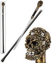 Steampunk Bolt Head Sword Cane Recommend Sale Online