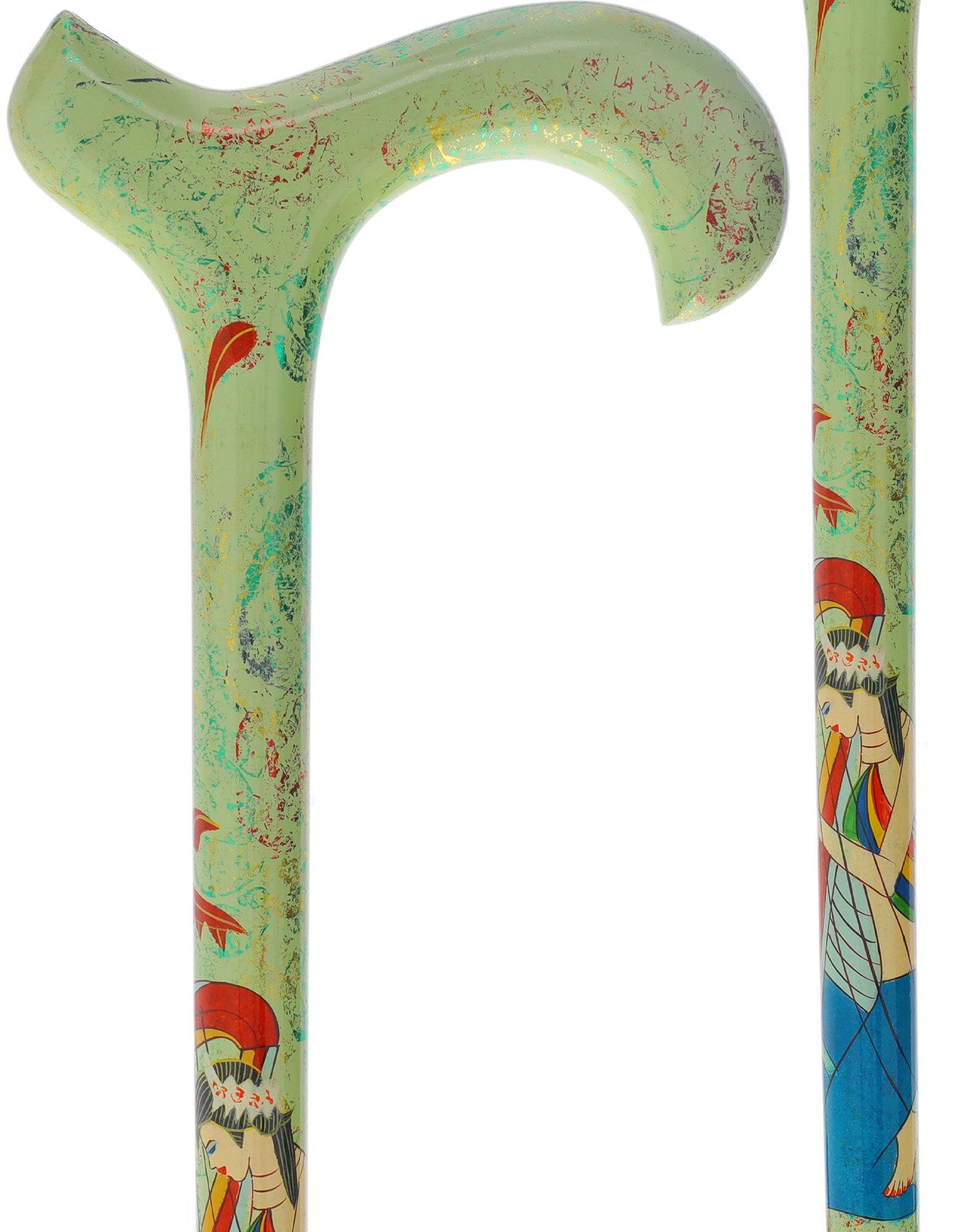 Unique Single Item Listing: Hand Painted Chinese Walking cane Clearance Wiki