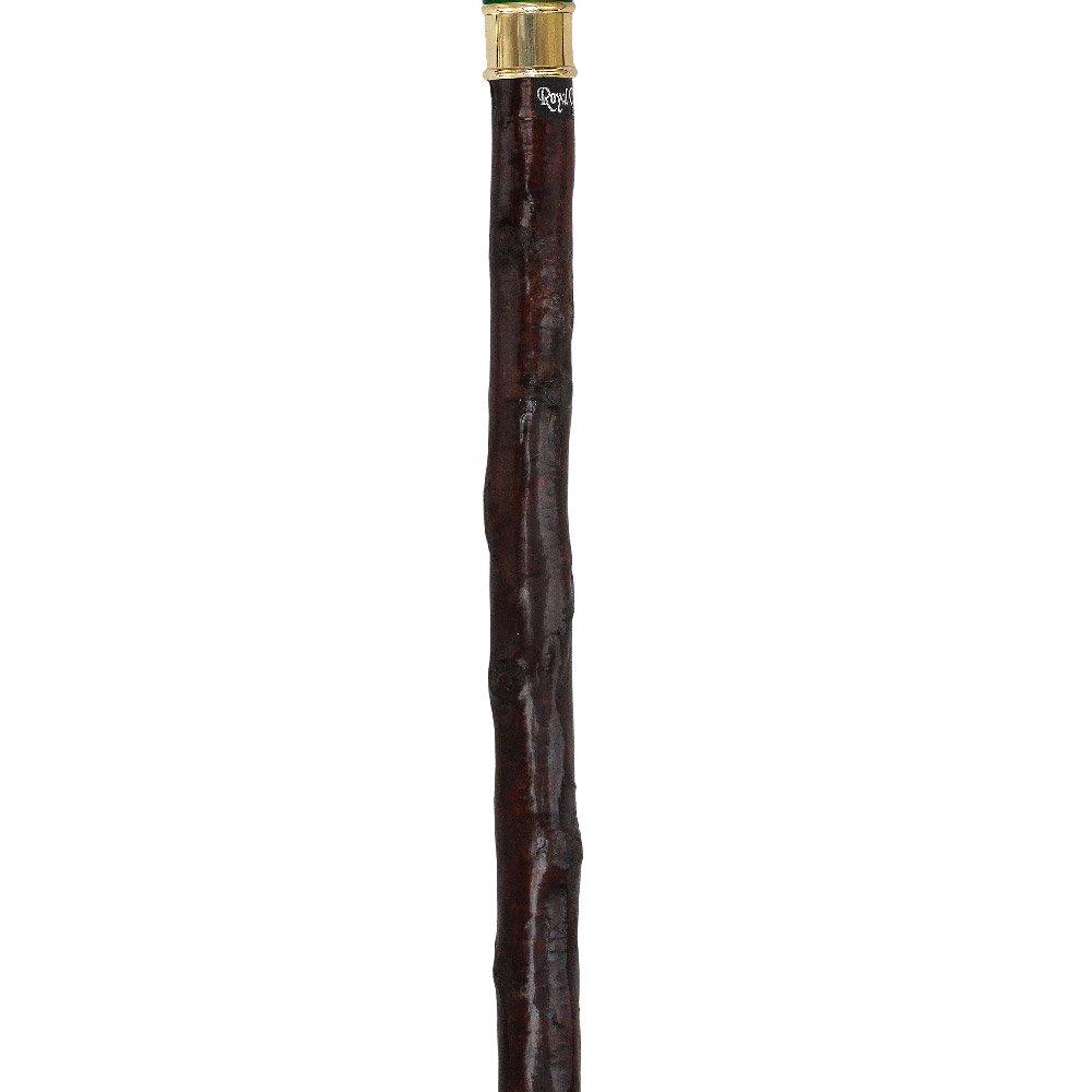 Genuine Blackthorn Wood Derby Walking Cane With Green Beech wood Handle and Shamrock Sale 2025 Unisex