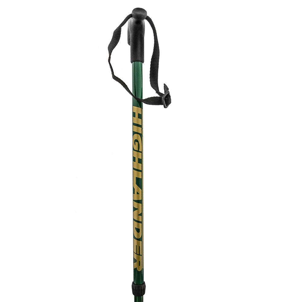 Highlander Trekking Pole: Green & Gold, Wrist Strap Outlet Clearance