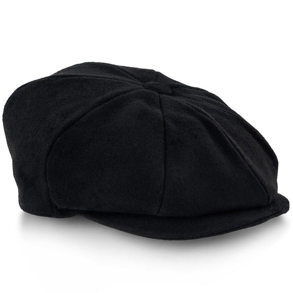 Shelby - Walrus Hat Wool Blend 8 Panel Newsboy Cap Reliable Sale Online