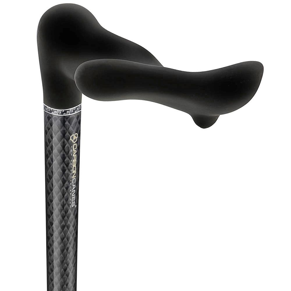 Lightweight & Adjustable: High-Tech Carbon Fiber Palm Grip Cane Store Cheap Online