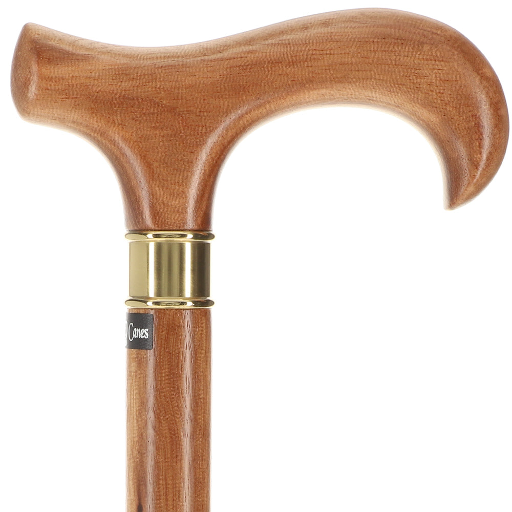 Super Strong Genuine Zebrano Derby - Striped Wood & Brass Buy Cheap The Cheapest