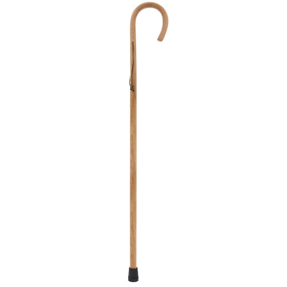 Classic Oak Crook Cane: Natural Rustic Elegance Sale Online Shop