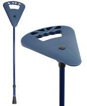 Flipstick Straight Adjustable Seat Cane - Blue Free Shipping View