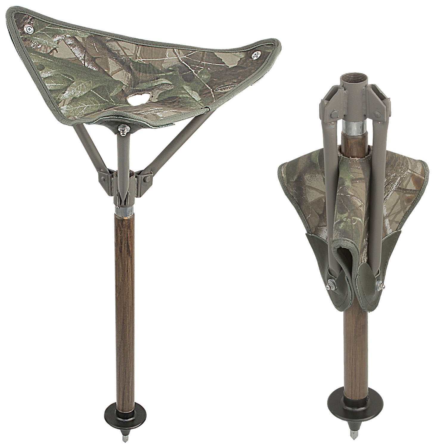 Compact Tripod Seat: Portable with RealTree Camo Design Get Authentic Sale Online