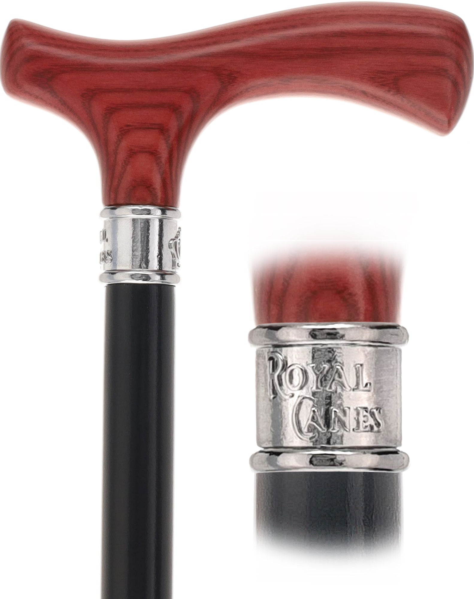 Royal Canes Comfort Fritz: Wood-Stained, Pewter Collar, 6 Color Options Cheap Sale Comfortable