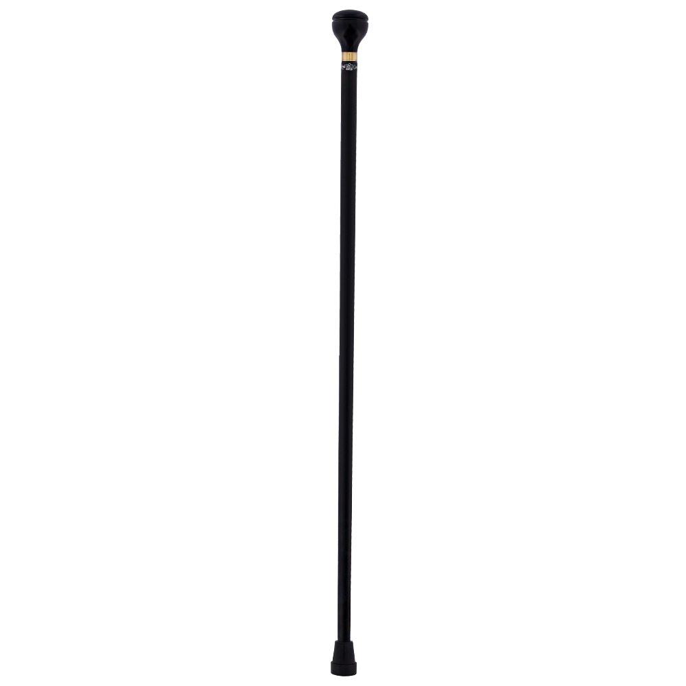 Scratch and Dent Timeless Black & Gold Elegance Knob Walking Stick V3486 Pices Online