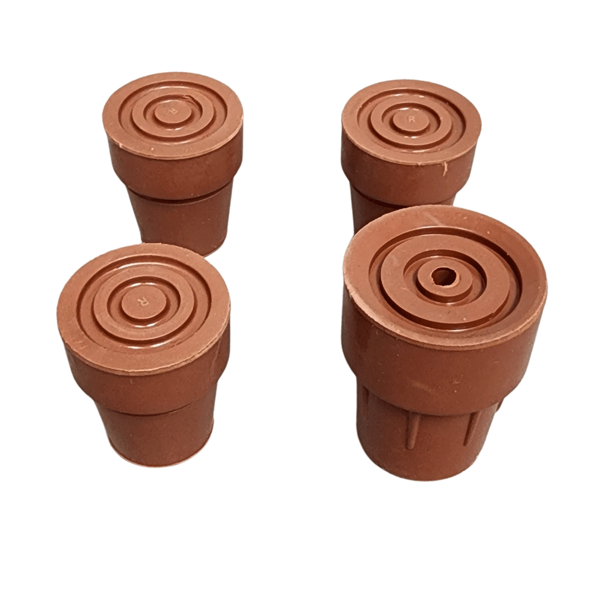 Steel-Reinforced Brown Rubber Cane Tip: High Durability Get Authentic Cheap Online