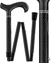 Extra Tall, Folding Carbon Fiber Derby Cane - Adjustable Sale 100% Guaranteed