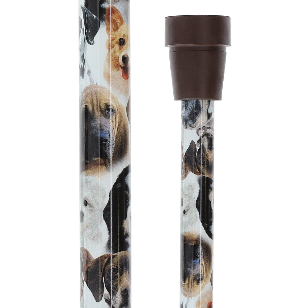 Dog Lovers: Designer Folding Adjustable Cane w/ Wooden Handle In China Cheap Pice