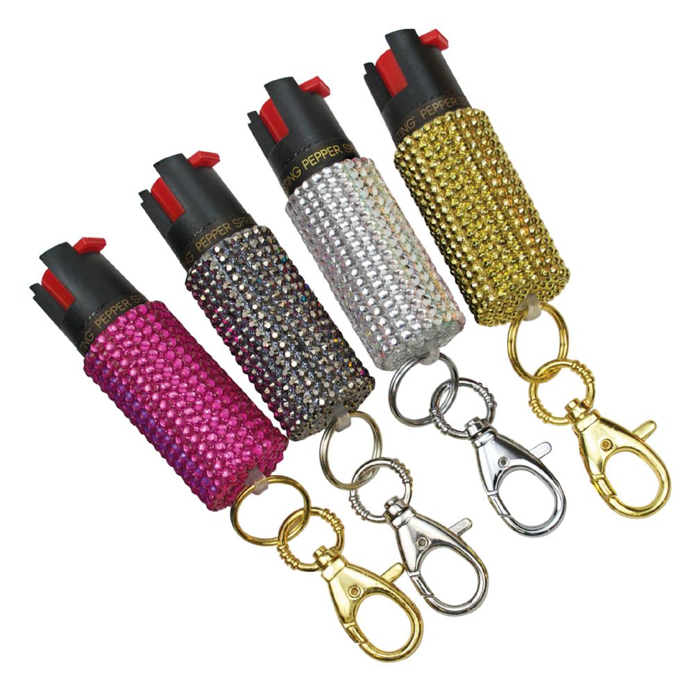 Bling Sting Pepper Spray: Studded, Clip-on 1/2 oz Wide Range Of Online