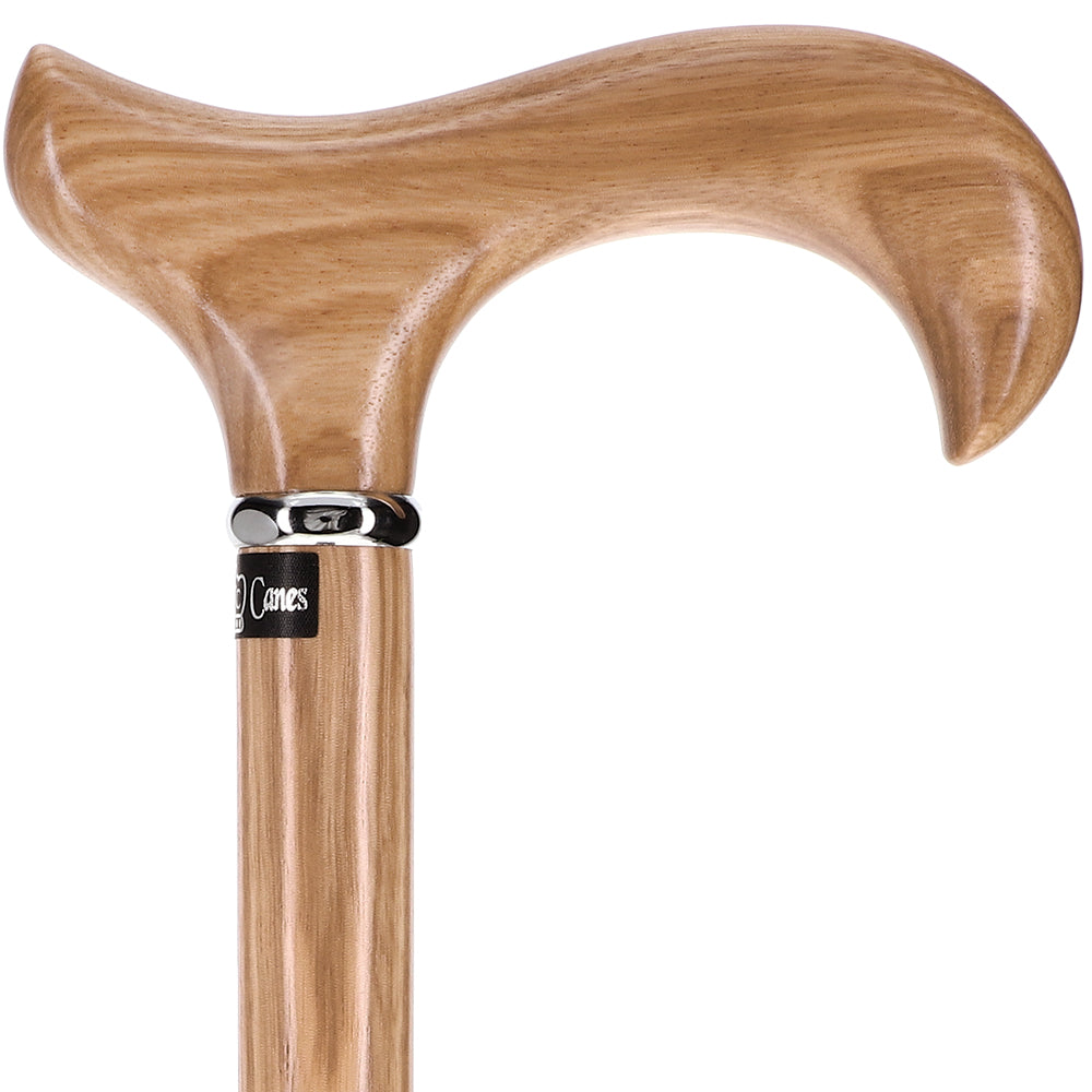 Genuine Striped Zebrano Derby Walking Cane with Natural Design Shipping Outlet Store Online