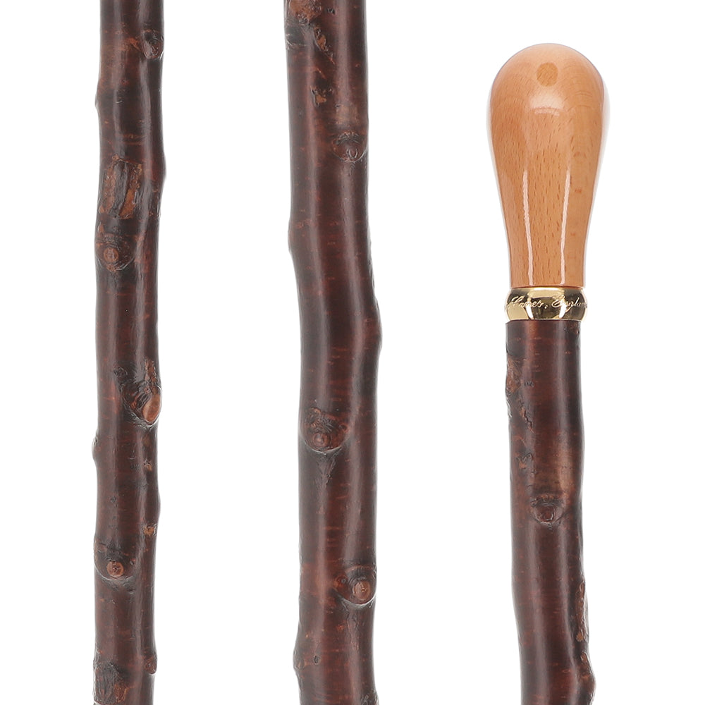 English Knob Walking Stick: Blackthorn Shaft, Brass Collar Clearance Footlocker Finishline