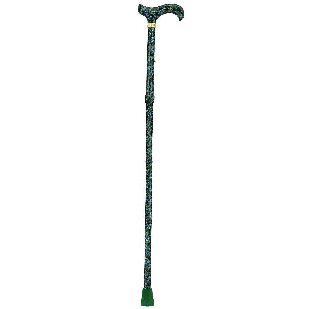 Midnight Breeze: Designer Folding Cane with Patterned Handle Outlet Store Cheap Pice