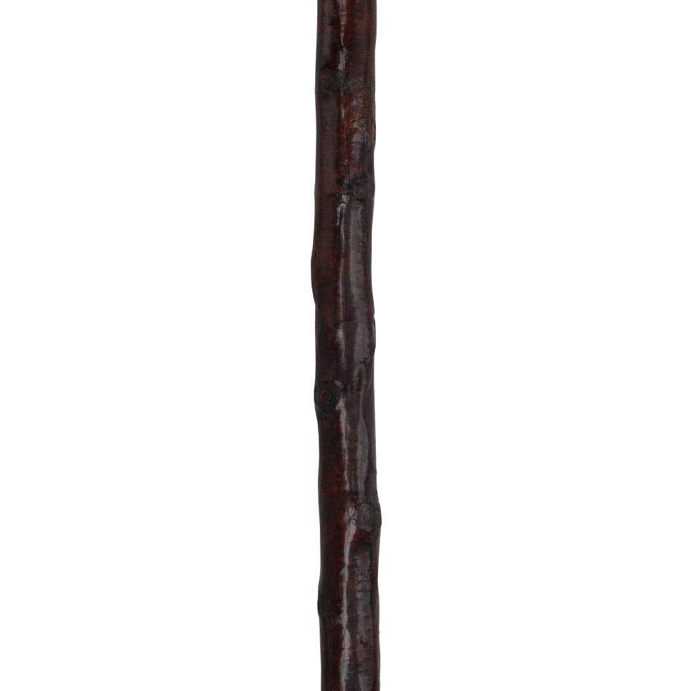 Scratch and Dent Genuine Blackthorn Wood Derby Walking Cane With Beech wood Handle and Silver Collar V2271 Sale Geniue Stockist