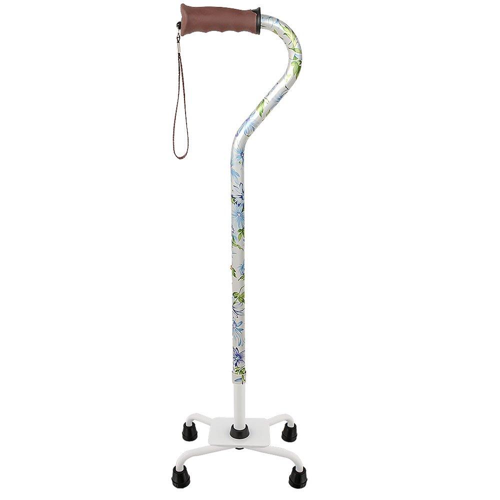 Heavenly Gardens: Supportive Quad Base Cane - Comfort Grip Outlet Reliable