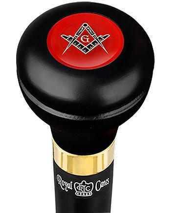 Mason Red Flask Walking Stick w/ Black Beechwood Shaft & Pewter Collar Buy Cheap Pay With Visa