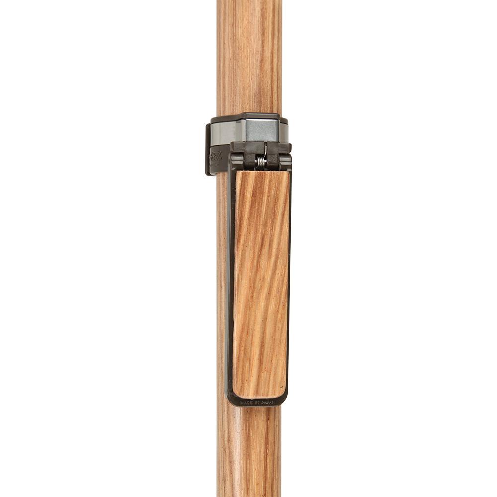 Auto Flip-Up Zebrano Wood Cane Holder: Easy Store-Away Design Discount 2025 Newest